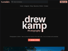 Tablet Screenshot of drewkamp.com